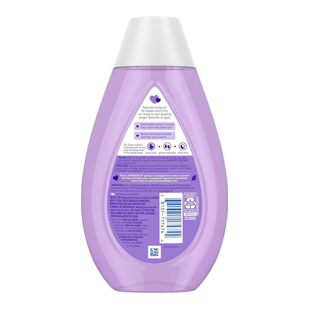 Johnsons Tear-Free Baby Bedtime Bath - 13.6 Oz