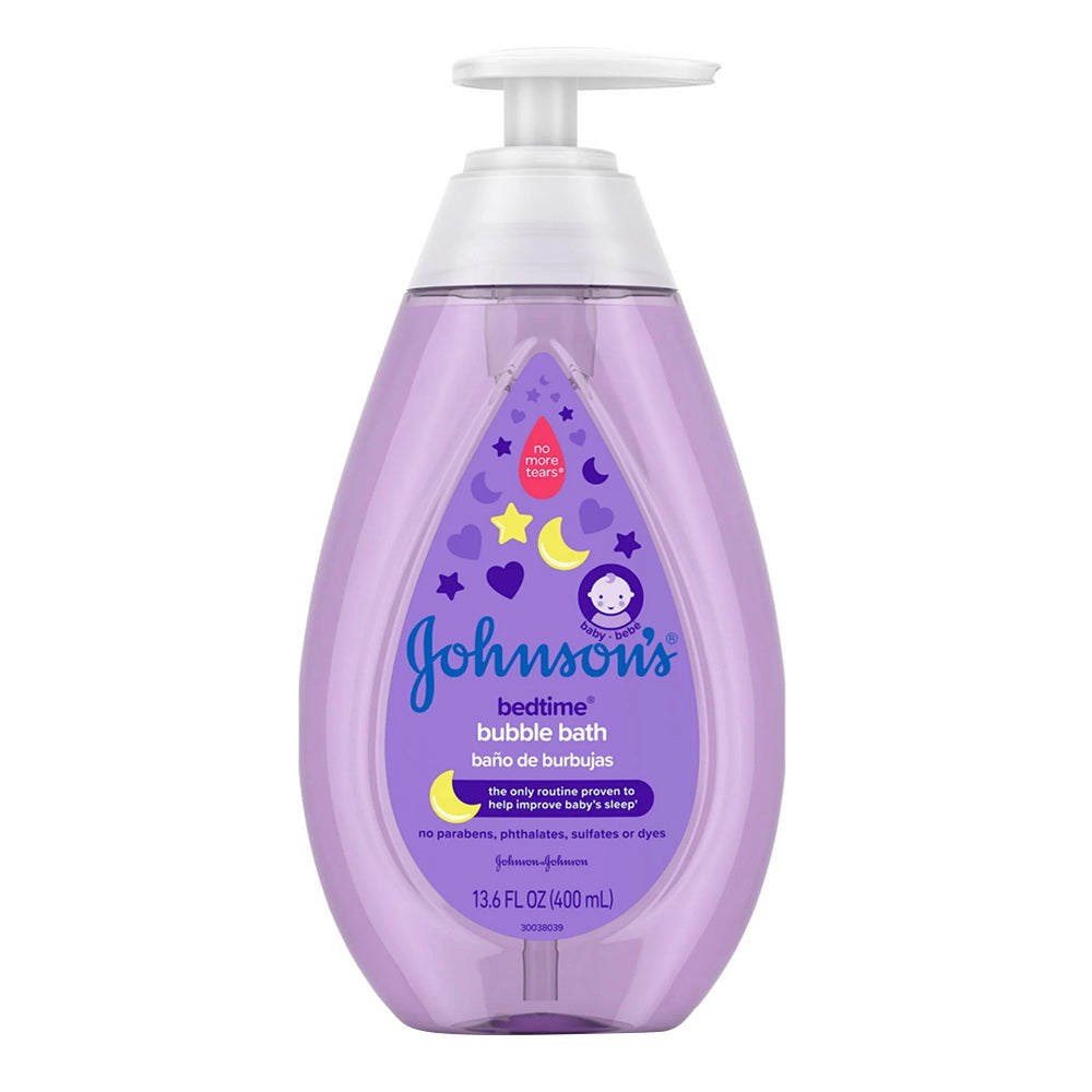 Johnsons Hypoallergenic Bedtime Baby Bubble Bath With Natural Calm Aromas - 13.6 Oz