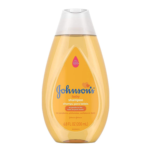 Johnson'S Baby Tear Free Gentle Baby Shampoo Phthalates, Sulfates And Dyes, Yellow - 6.76 Oz