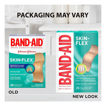 Band-Aid Skin-Flex Adhesive Bandages - 25 Count