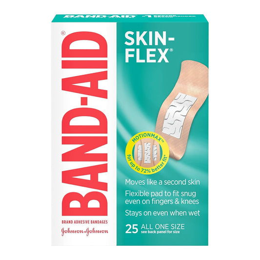 Band-Aid Skin-Flex Adhesive Bandages - 25 Count