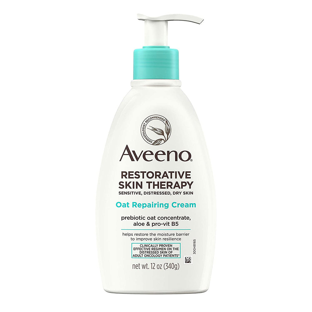 Aveeno Restorative Skin Therapy Oat Repairing Cream, Dry Skin - 12 Oz