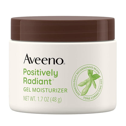 Aveeno Positively Radiant Daily Gel Facial Moisturizer , 1.7 Fl Oz