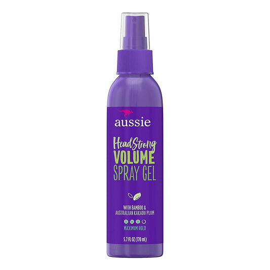 Aussie Headstrong Maximum Hold Volume Spray Gel - 5.7 Fl Oz