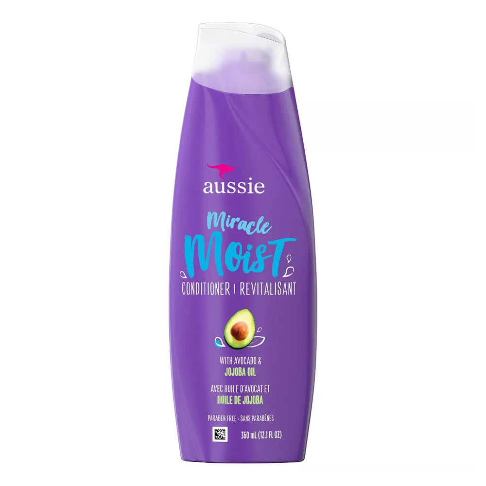 Aussie Miracle Moist Shampoo & Conditioner Set With Avacado - 12.1 Oz