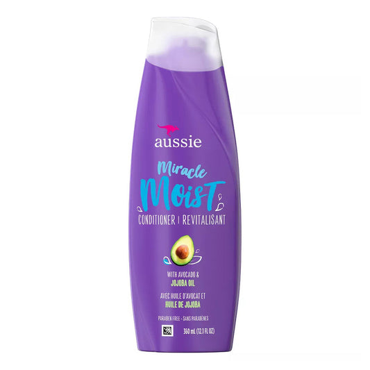 Aussie Miracle Moist Shampoo & Conditioner Set With Avacado - 12.1 Oz
