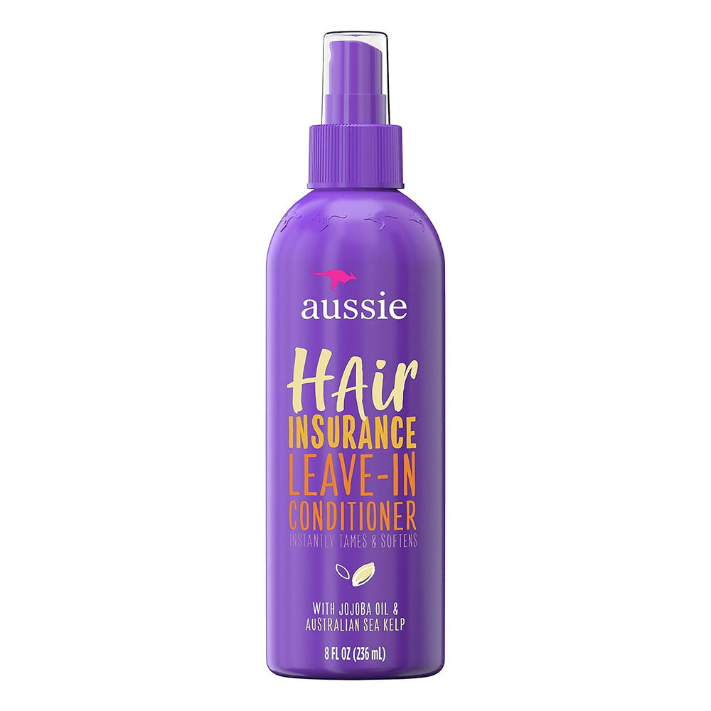 Aussie Hair Insurance Leave-In Conditioner With Jojoba And Sea Kelp, 8.0 Fl Oz