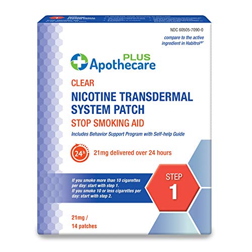 Apothecare Plus Nicotine Transdermal System Patch 14 Count