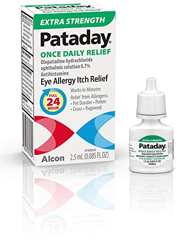 Pataday Once Daily Extra Strength Eye Care Allergy Relief Eye Drops, 2.5 Ml