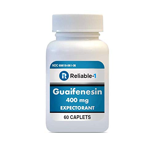 Reliable 1 Guaifenesin 400Mg Caplets - 60 Count