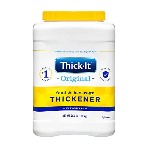Thick-It Food & Beverage Thickener For Dysphagia, Unflavored, 36 Oz Canister, 1 Ct