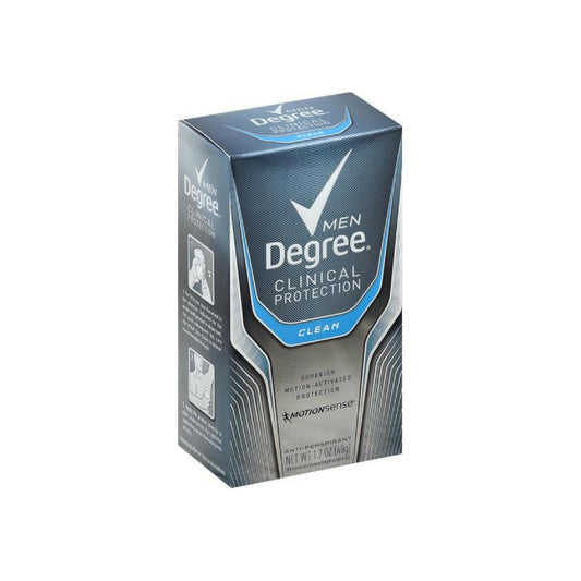 Degree Men Clean Clinical Antiperspirant Deodorant 1.7 Oz