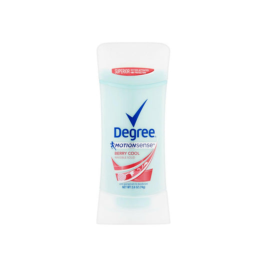 Degree Berry Cool Motionsense Antiperspirant Deodorant Stick 2.6 Oz