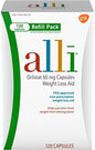 Alli Weight Loss Aid Refill Orlistat 60Mg Capsules - 120 Ct