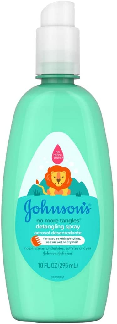 Johnson'S Baby No More Tangles Hair Detangling Spray, Tear Free - 10 Oz