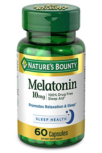 Nature'S Bounty Melatonin 10Mg Capsules, 60 Ea