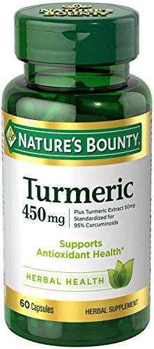 Natures Bounty Turmeric 450 Mg Capsules For Immune Suppport - 60 Ea