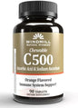 Windmill Chewable Vitamin C-500 - Immune Support - 90 Tablets