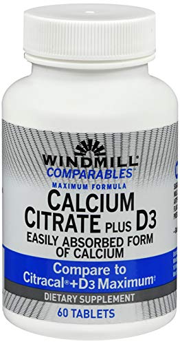 Windmill Calcium Citrate + D Tablets 60 Tablets