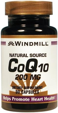 WINDMILL CO-Enzyme Q-10 200MG 30 Capsules