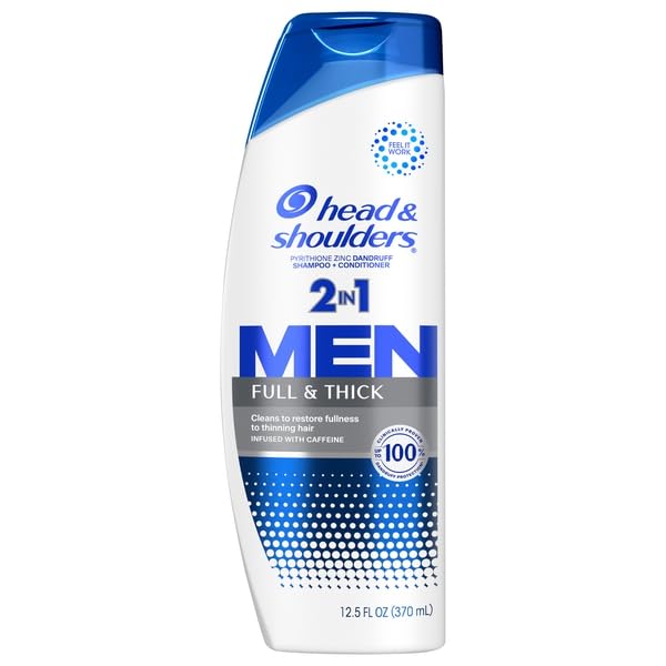 Head & Shoulders, Shampoo + Conditioner Full & Thick Men 2 In 1, 12.5 Fl Oz