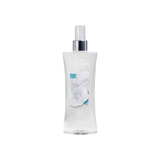 Body Fantasies Signature Body Spray, Fresh White Musk 8 Oz