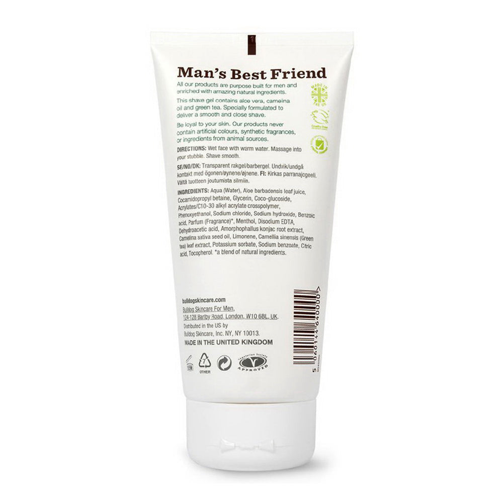 Bulldog Natural Skincare Shave Gel - Original - 5.9 Oz
