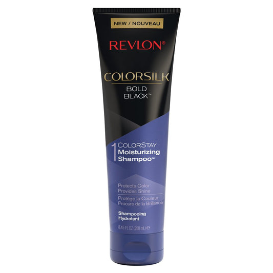 Revlon Color silk Care Shampoo, Black, 8.45 Fluid Ounce