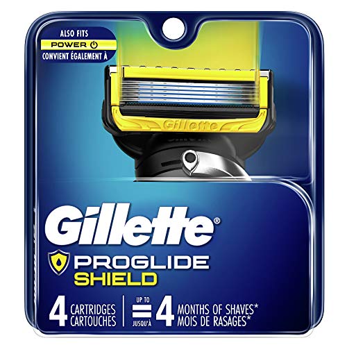 Gillette Fusion Proshield Men'S Razor Blade Refills 4 Ea