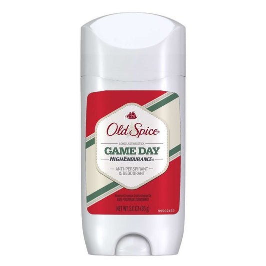 Old Spice High Endurance Anti-Perspirant/Deodorant, Invisible Solid, Game Day, 3 oz.