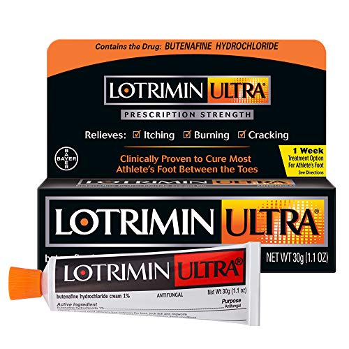 Lotrimin Ultra Antifungal Athlete'S Foot Cream, 1.1 Oz