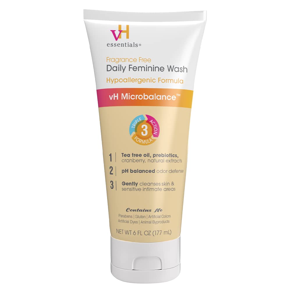 Vh Essentials Daily Feminine Wash - Fragrance Free - 6 Fl Oz