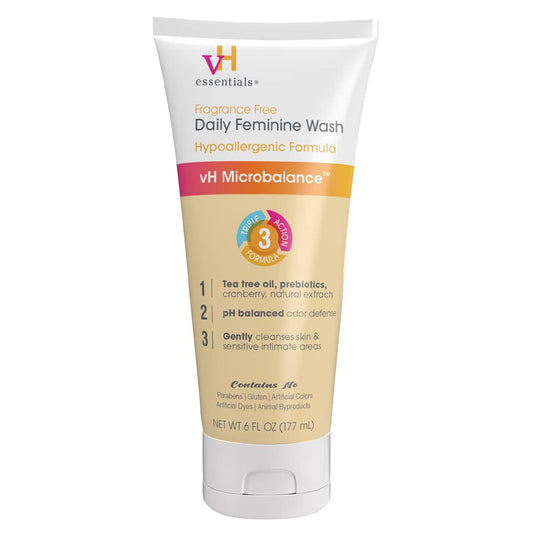 Vh Essentials Daily Feminine Wash - Fragrance Free - 6 Fl Oz