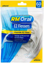 RM Oral New Ez Flossers Unflavored 60 Ct