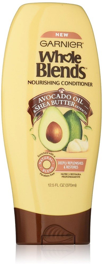 Garnier Whole Blends Conditioner With Avocado Oil & Shea Butter Extracts, 12.5 Fl. Oz.