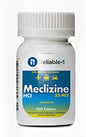 Reliable 1 Meclizine Hcl 25Mg Tablets - 100 Ea