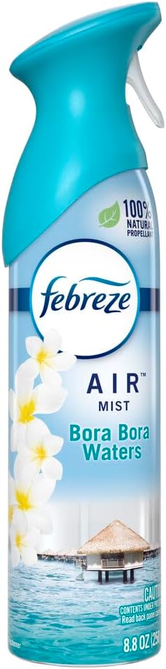 Febreze Odor-Fighting Air Freshener, Bora Bora Waters, 8.8 Fl Oz