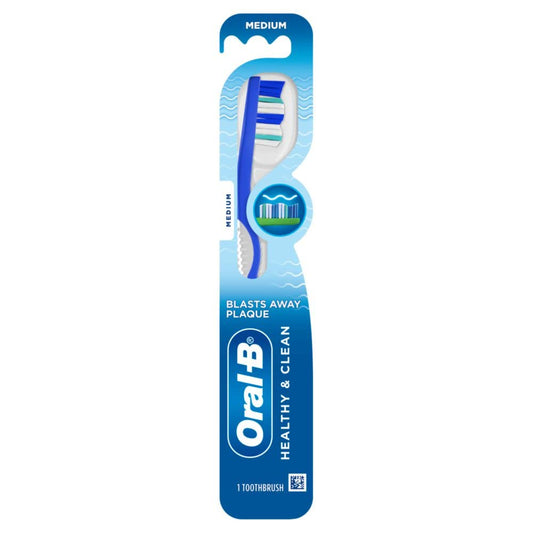 Oral-B Healthy Clean Toothbrush, Soft, 1 Count