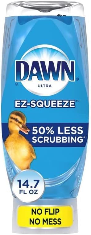 Dawny Ez-Squeeze Ultra Dishwashing Liquid Dish Soap, Original Scent, 14.7 Fl Oz