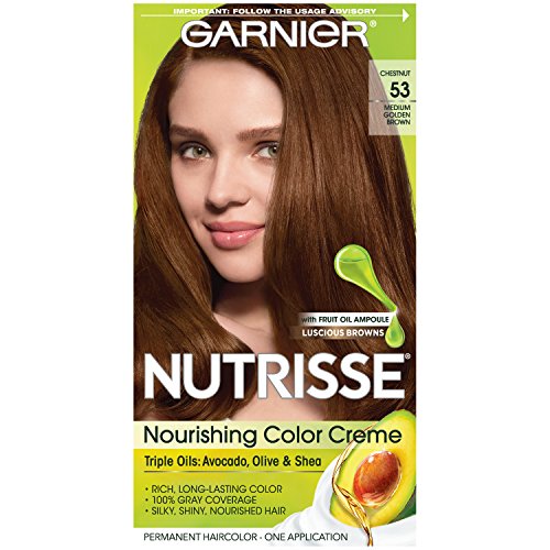 Garnier Nutrisse Medium Golden Brown Nourishing Color Creme - 53 Ea