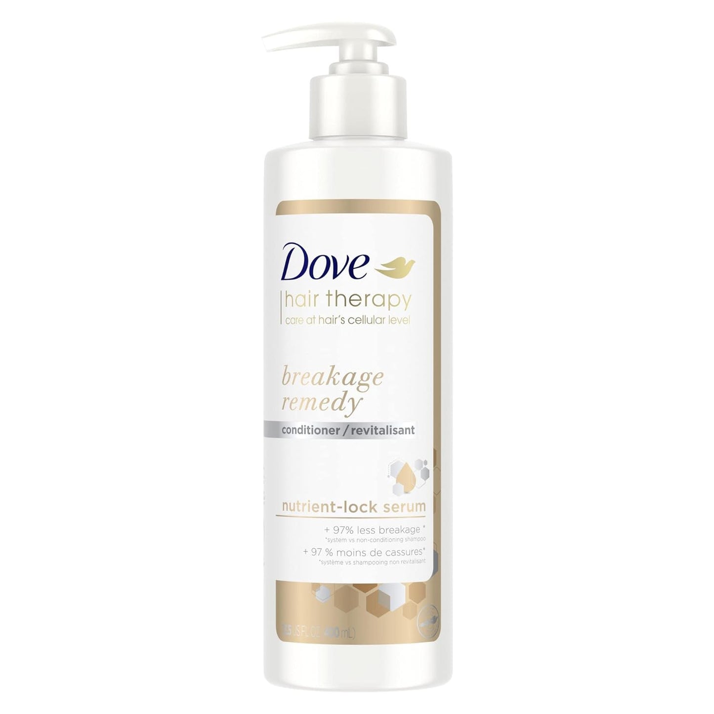 Dove Hair Therapy Conditioner for Damaged Hair Breakage Remedy 13.5 fl oz