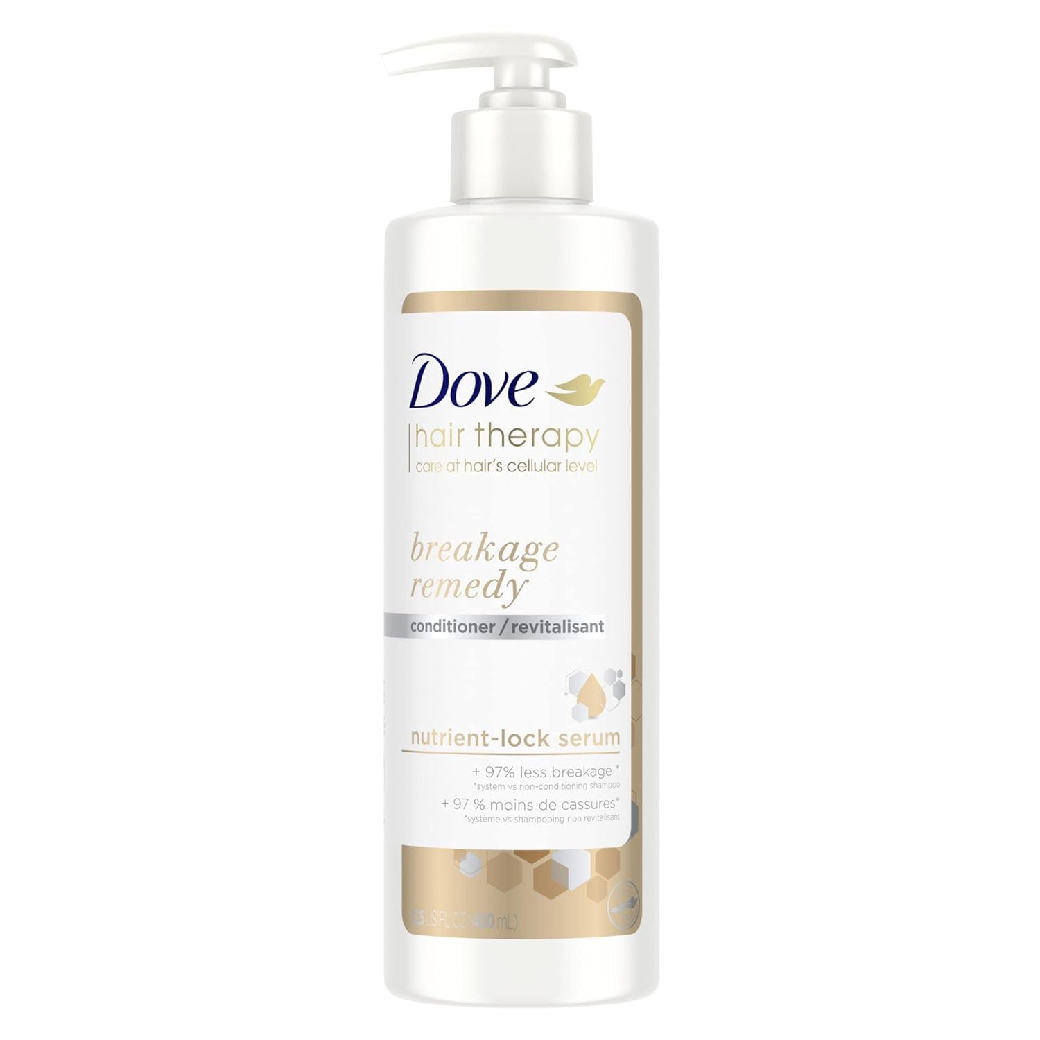 Dove Hair Therapy Conditioner for Damaged Hair Breakage Remedy 13.5 fl oz