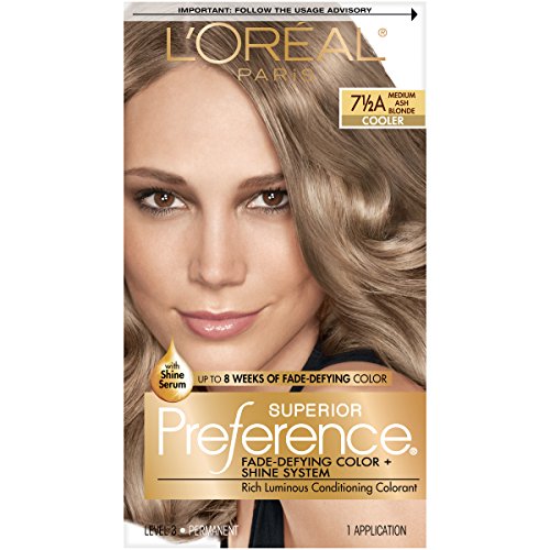 L'Oreal Superior Preference Hair Color - Medium Ash Blonde - 6.5 Fl Oz