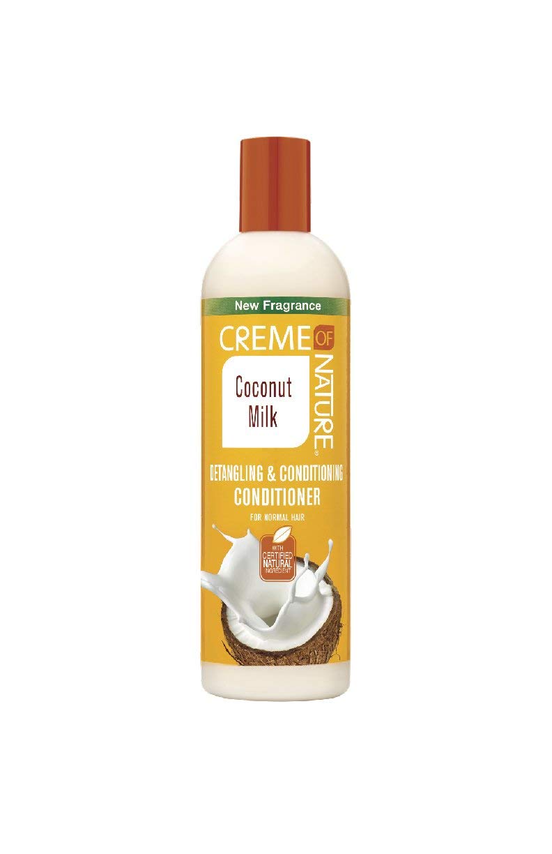 Creme of Coconut Milk, Detangling And Conditioning Formula For Normal Hair, 12 Fl Oz