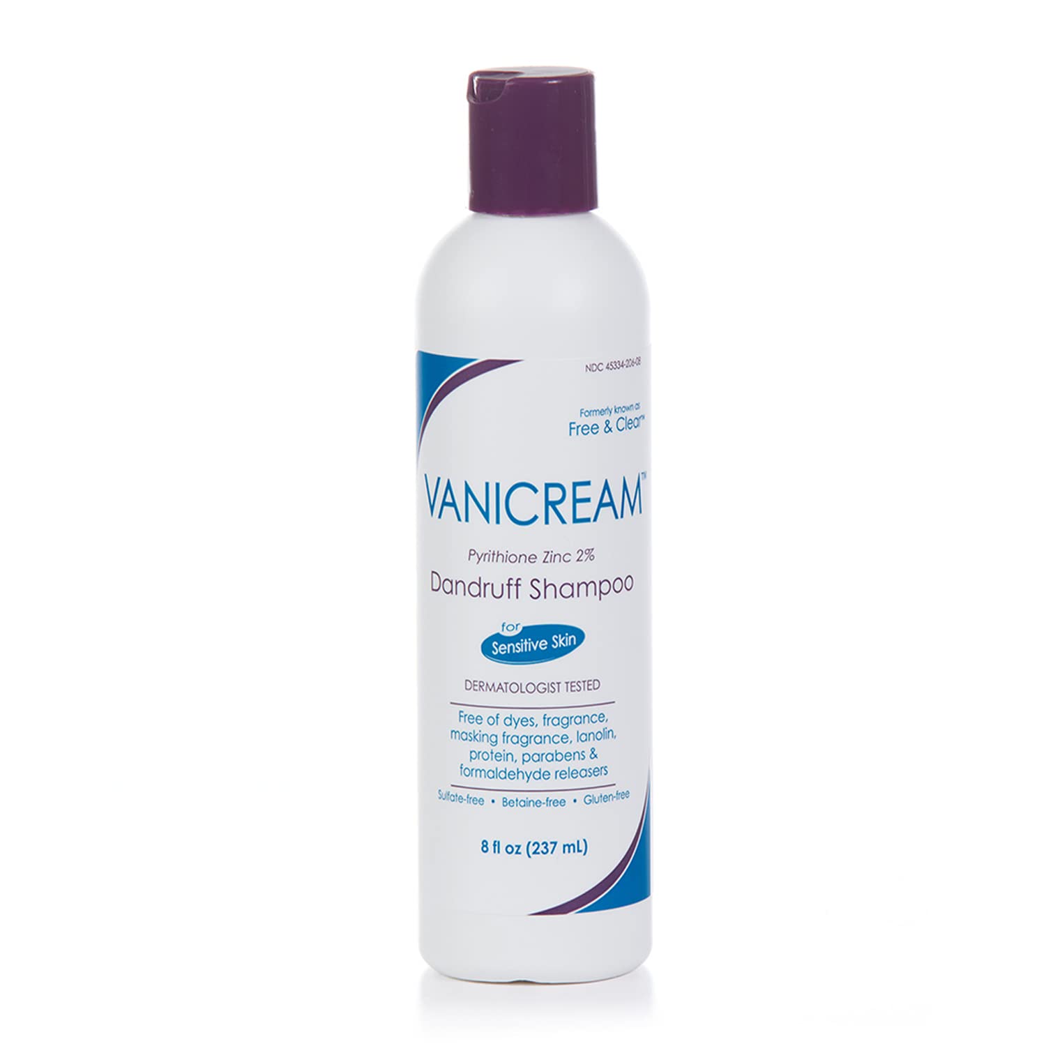 Vanicream Dandruff Shampoo Ph Balanced Mild Formula Effective For All Hair Types 8Fl Oz