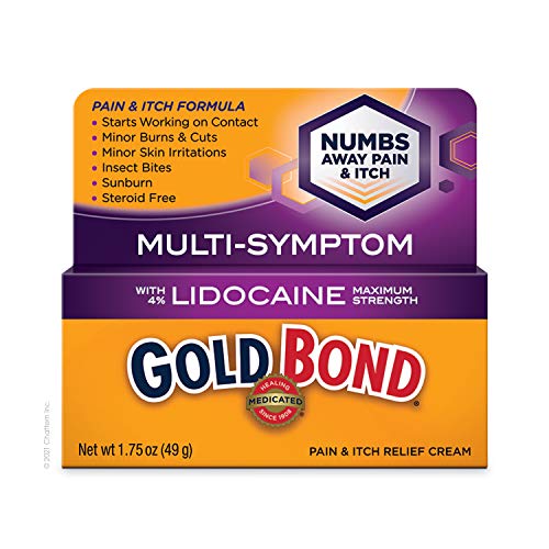 Gold Bond Pain & Itch Relief Cream With Lidocaine - 1.75 Oz