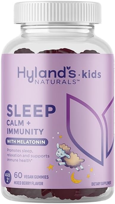 Hyland'S Kids - Sleep Aid, Calm + Immune Support, With Melatonin Sleep Aid 60 Gummies,