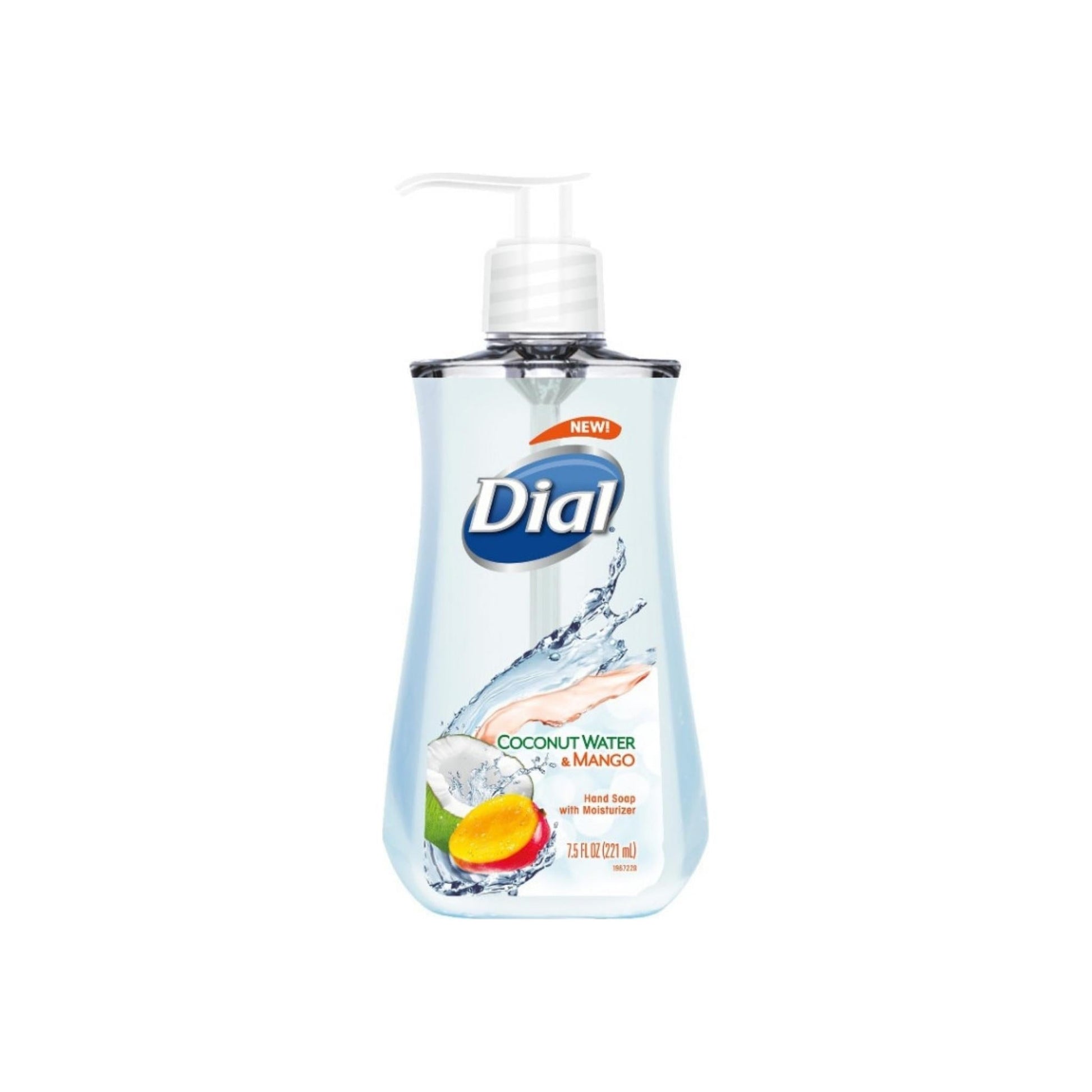 Dial Liquid Hand Soap, Coconut Water & Mango 7.50 Oz