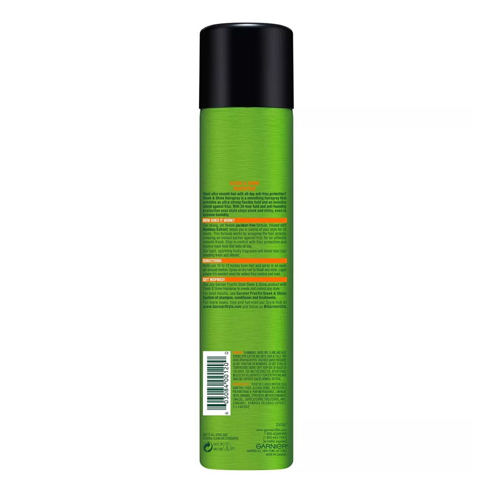 Garnier Fructis Style Anti-Humidity Hairspray Sleek & Shine 8.25 Oz