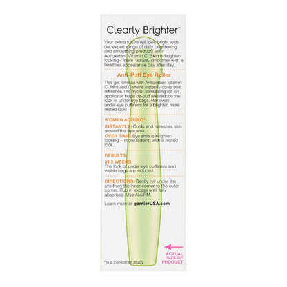 Garnier Skinactive Clearly Brighter Anti-Puff Eye Roller 0.5 Oz
